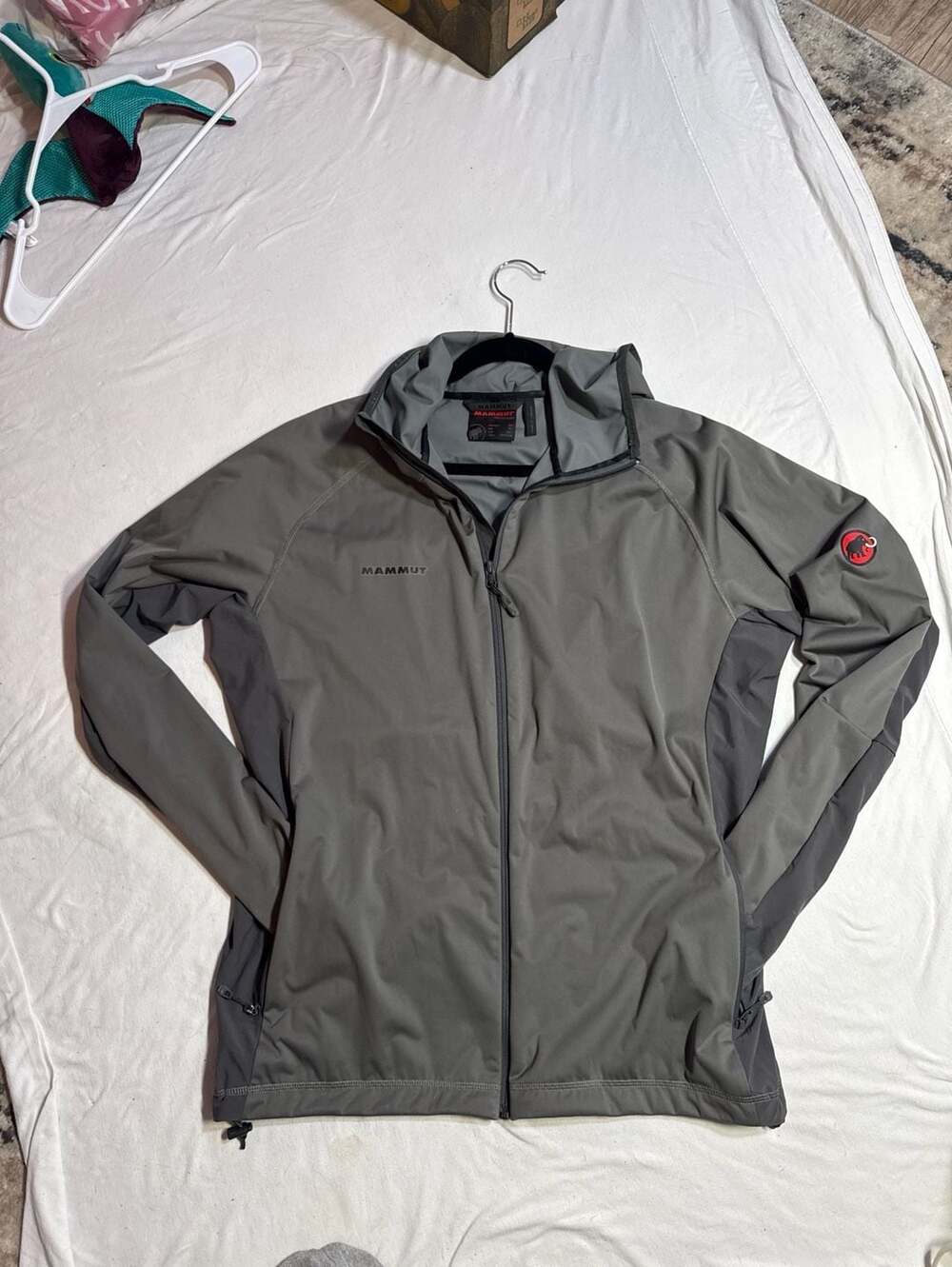 Mammut Aenergy SO Hybrid Hooded Softshell Jacket Men's Size XL